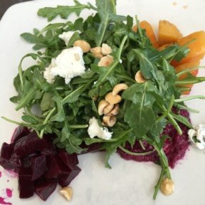 Gluten-free beet salad from Root Down